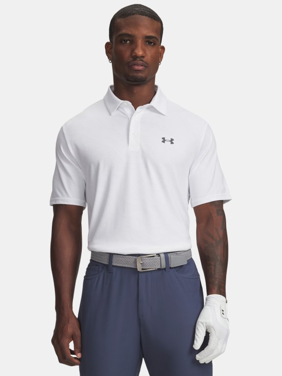 Футболка Under Armour Playoff 3.0 Printed Polo Man white