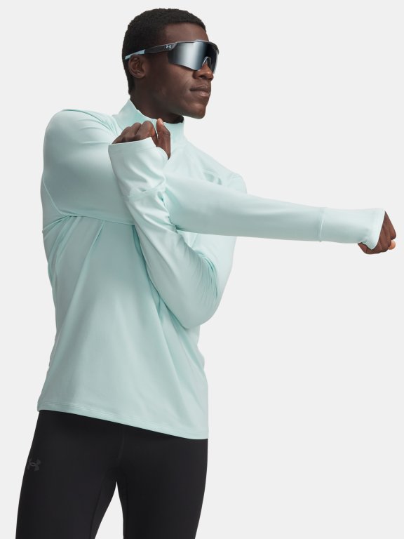 Футболка Under Armour LAUNCH PRO 1/4 ZIP gray green