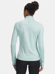 Футболка Under Armour Launch Pro Half Zip Wmn gray green