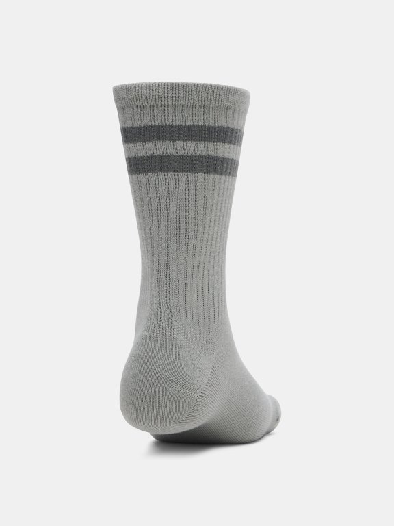 Шкарпетки Under Armour Essential 6pk Crew UNI green/grey