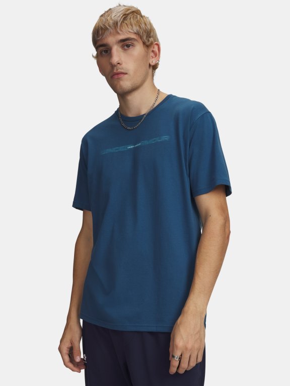Футболка Under Armour BLUR WM SS Man Blue