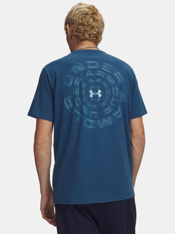 Футболка Under Armour BLUR WM SS Man Blue