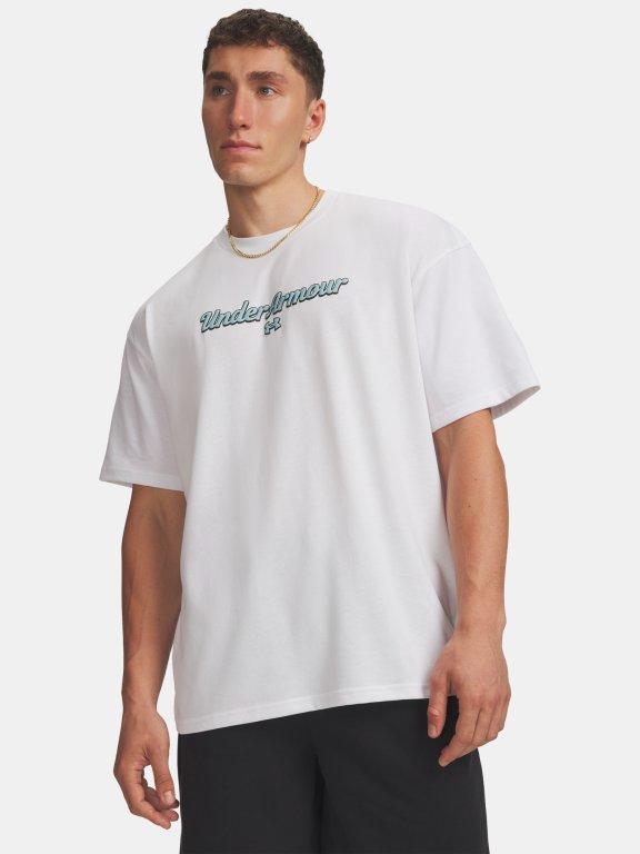 Футболка Under Armour HWT WM SS Чоловіча біла