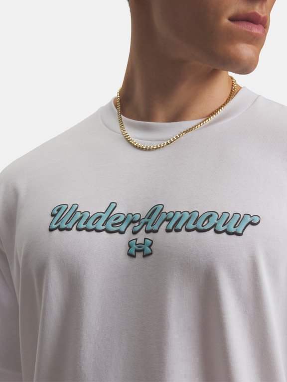 Футболка Under Armour HWT WM SS Чоловіча біла