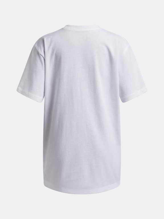Футболка Under Armour BLOCK LOGO OS SS Jr white