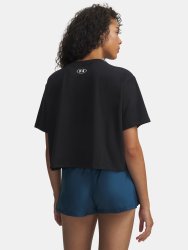 Футболка Under Armour Rival Boxy Tee Solid Wmn black