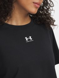 Футболка Under Armour Rival Boxy Tee Solid Wmn black