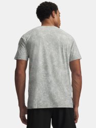 Футболка Under Armour Velociti Pro Print SS Man green/grey