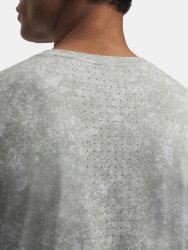 Футболка Under Armour Velociti Pro Print SS Man green/grey