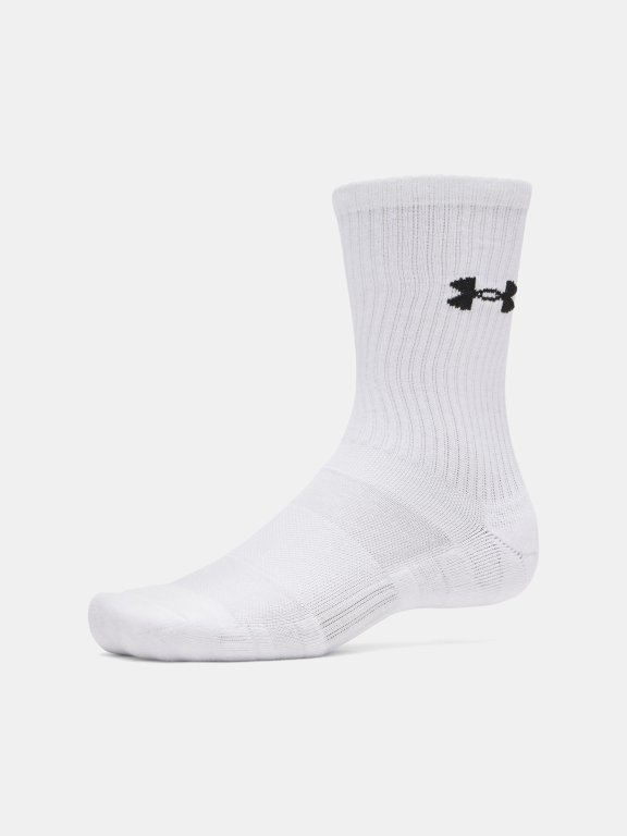 Шкарпетки Under Armour Performance Cotton 3p Crw UNI white