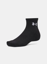 Шкарпетки Under Armour Performance Cotton 3p Qtr UNI black
