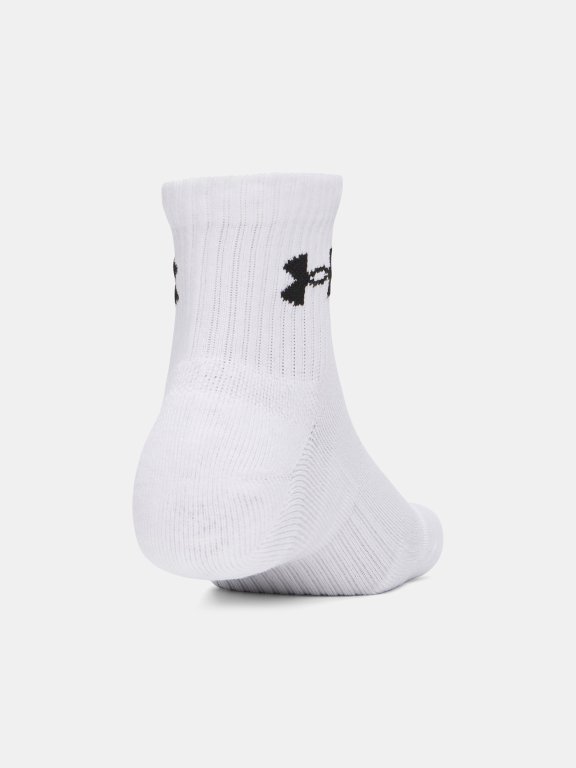 Шкарпетки Under Armour Performance Cotton 3p Qtr UNI white