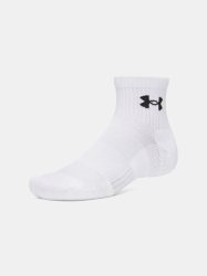 Шкарпетки Under Armour Performance Cotton 3p Qtr UNI white