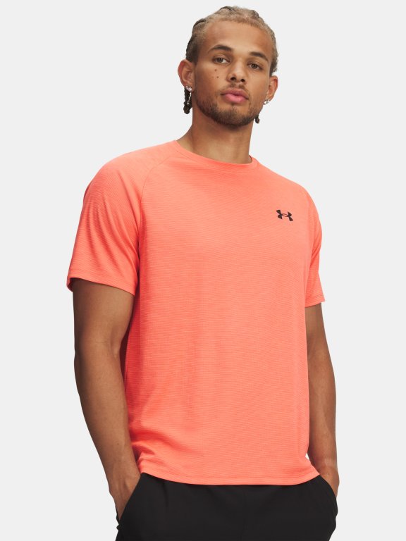 Футболка Under Armour Tech Textured SS Man Red