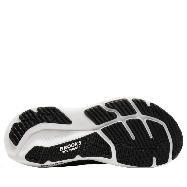 Кросівки Brooks Glycerin GTS 23 Wide 2E M - чорно/білі