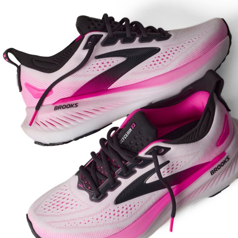 Кросівки Brooks Glycerin 23 W - чорно/рожеві
