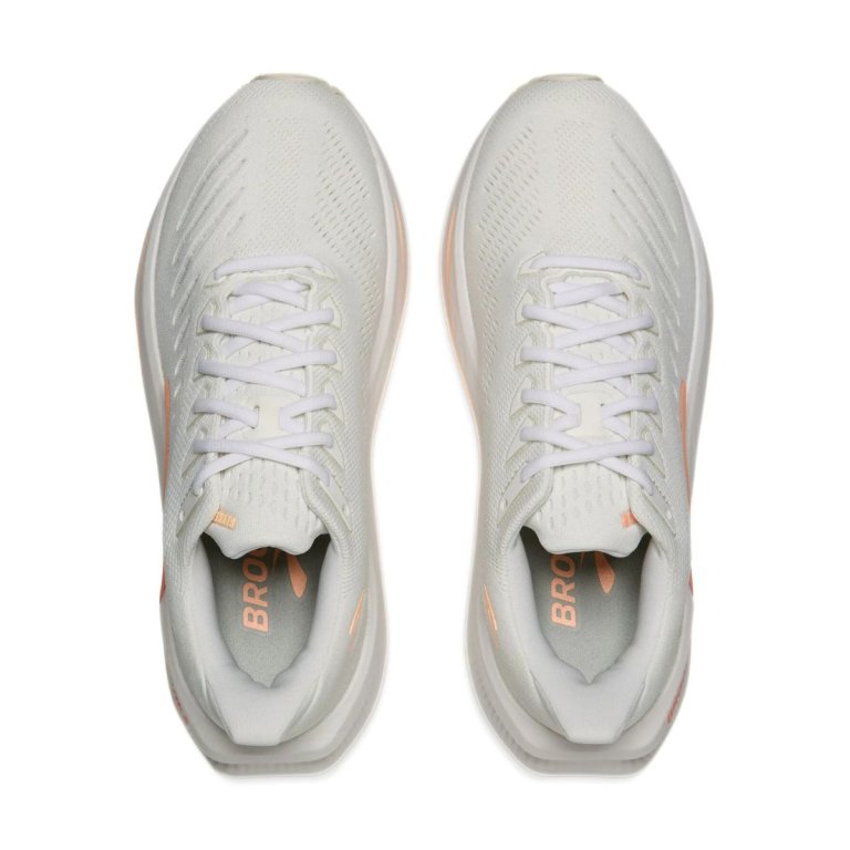 Кросівки Brooks Glycerin Max 2 W - біло/помаранчеві