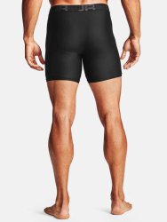 Труси боксери Under Armour Tech 6in 2 Pack Boxer Briefs M - чорні