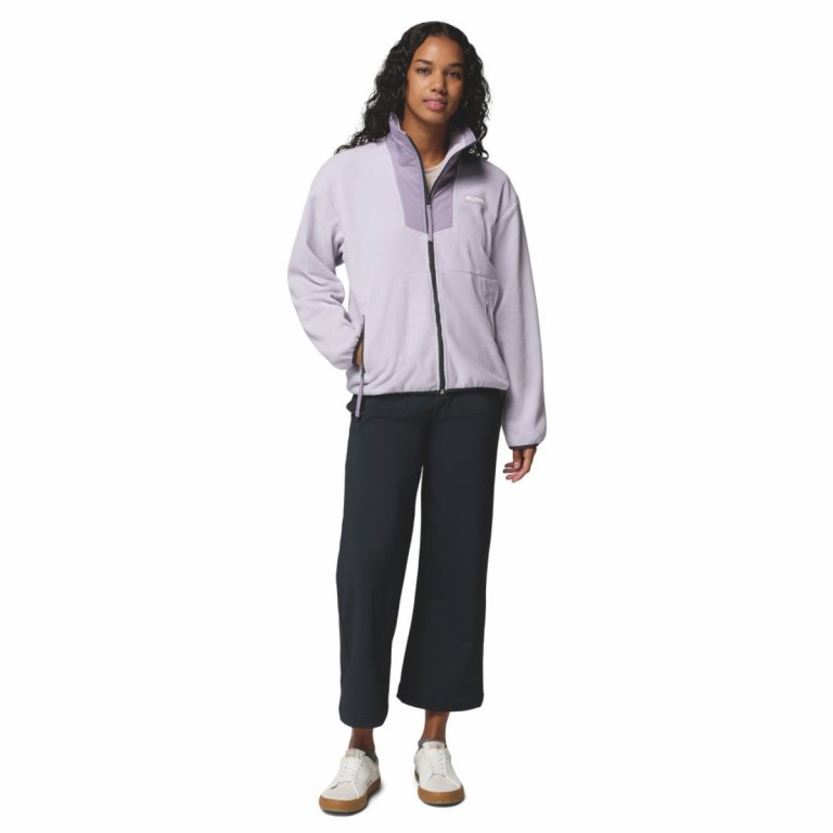 Кофта Columbia Sequoia Grove™ Full Zip Fleece W - фіолетова