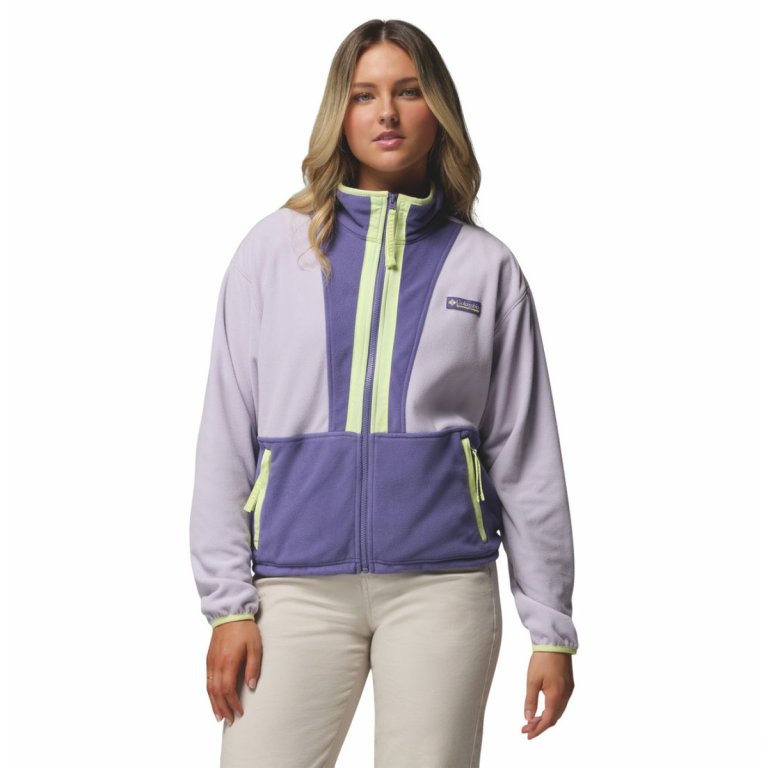 Кофта Columbia Backbowl™ II Full Zip Fleece W - фіолетова/жовта