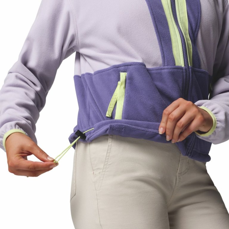 Кофта Columbia Backbowl™ II Full Zip Fleece W - фіолетова/жовта