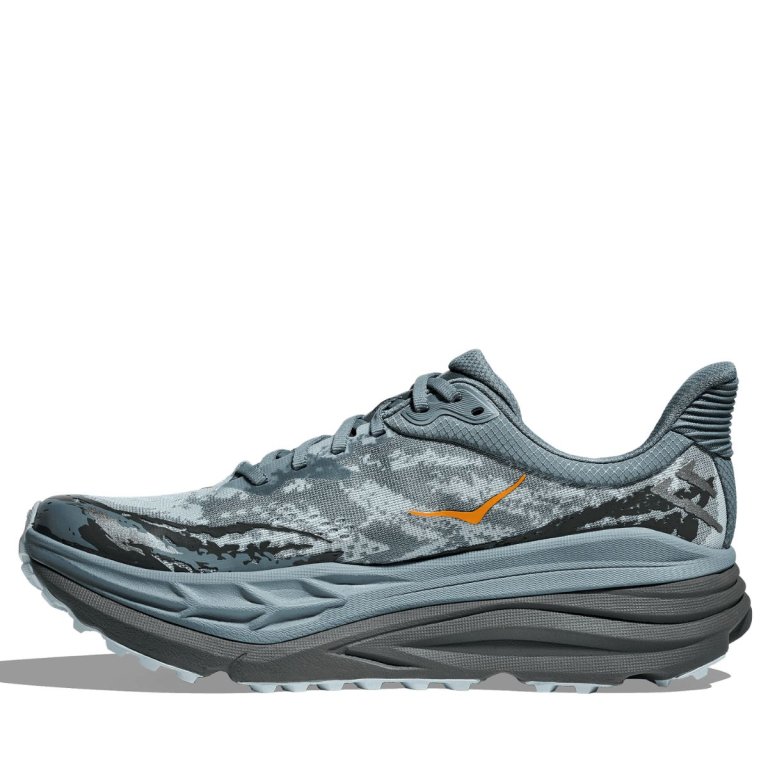 Кросівки Hoka Stinson 7 M - синьо/сірі