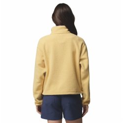 Кофта Columbia Helvetia™ II Cropped Half Snap Fleece W - жовта