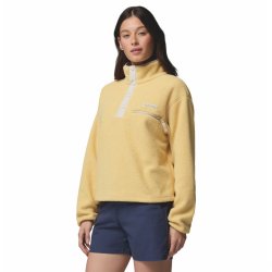 Кофта Columbia Helvetia™ II Cropped Half Snap Fleece W - жовта