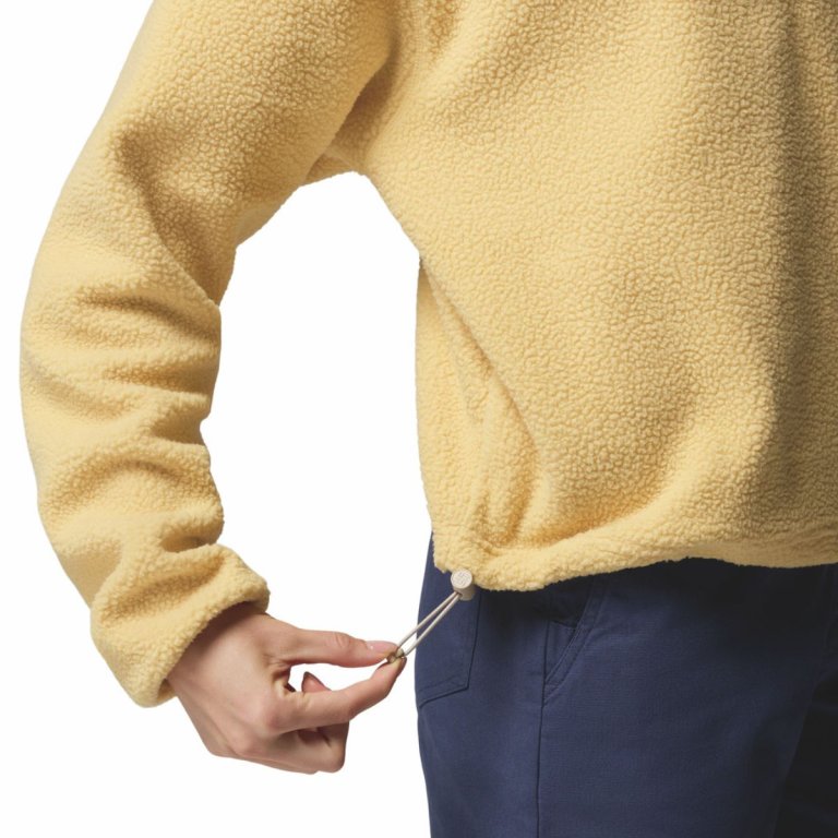 Кофта Columbia Helvetia™ II Cropped Half Snap Fleece W - жовта