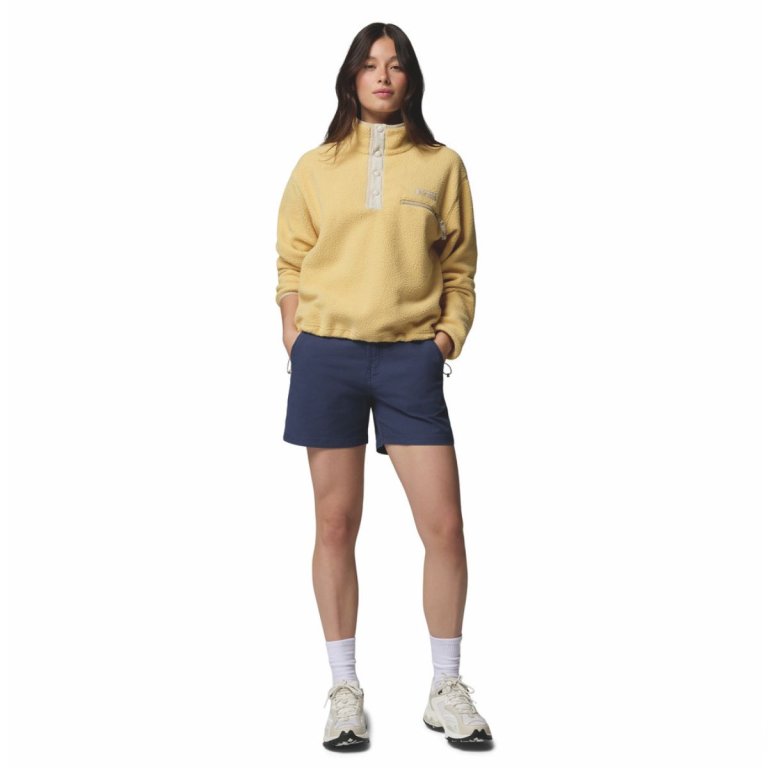 Кофта Columbia Helvetia™ II Cropped Half Snap Fleece W - жовта