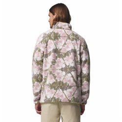 Кофта Columbia Helvetia™ II Printed Half Snap Fleece M - коричнево/зелено/рожева