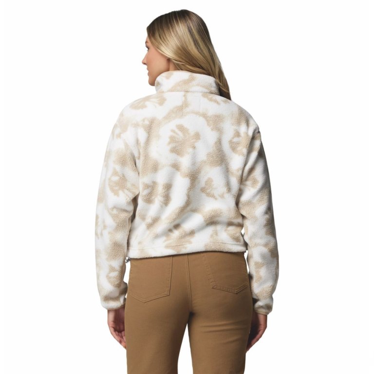 Кофта Columbia Helvetia™ II Printed Cropped Half Snap W - бежева