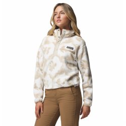 Кофта Columbia Helvetia™ II Printed Cropped Half Snap W - бежева
