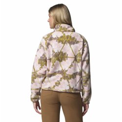 Кофта Columbia Helvetia™ II Printed Cropped Half Snap W - коричнево/зелена