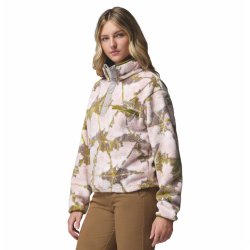 Кофта Columbia Helvetia™ II Printed Cropped Half Snap W - коричнево/зелена