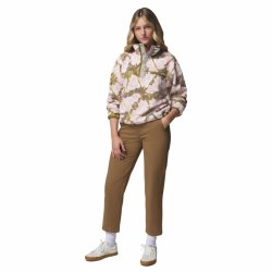 Кофта Columbia Helvetia™ II Printed Cropped Half Snap W - коричнево/зелена