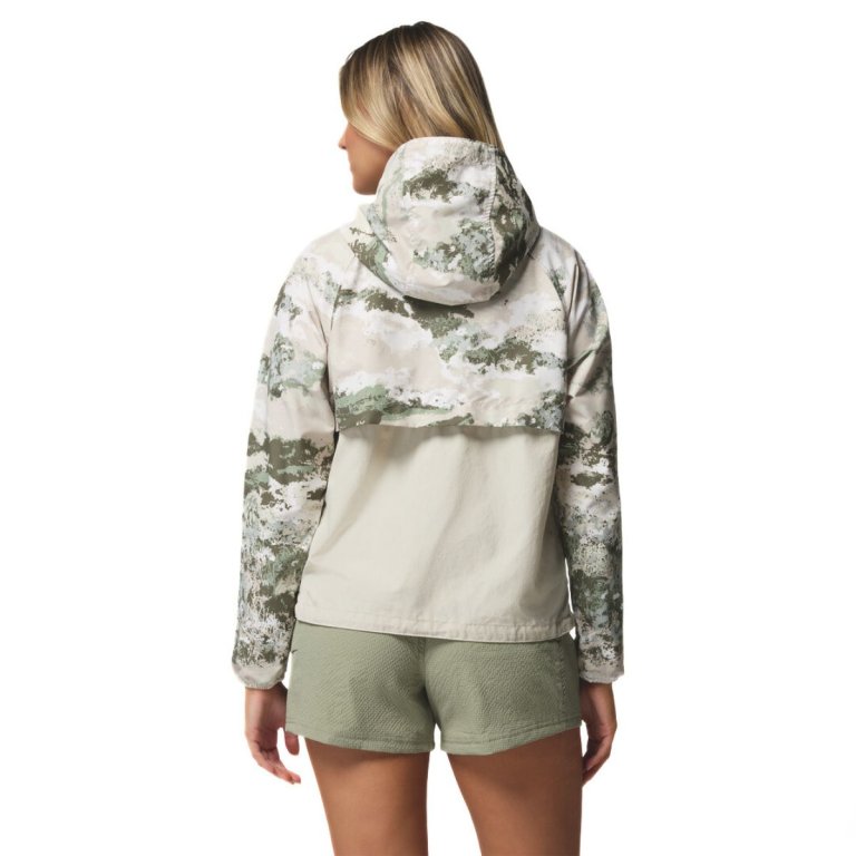 Вітрівка Columbia Spire Valley™ Printed Windbreaker W - зелено/бежева