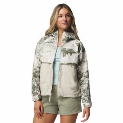 Вітрівка Columbia Spire Valley™ Printed Windbreaker W - зелено/бежева