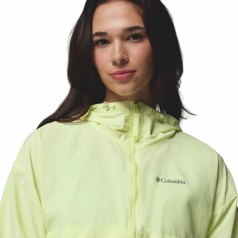 Вітрівка Columbia Spire Valley™ Cropped Windbreaker W - жовта