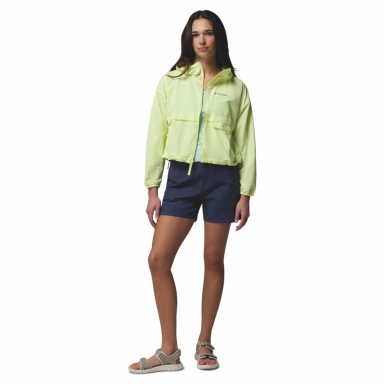Вітрівка Columbia Spire Valley™ Cropped Windbreaker W - жовта