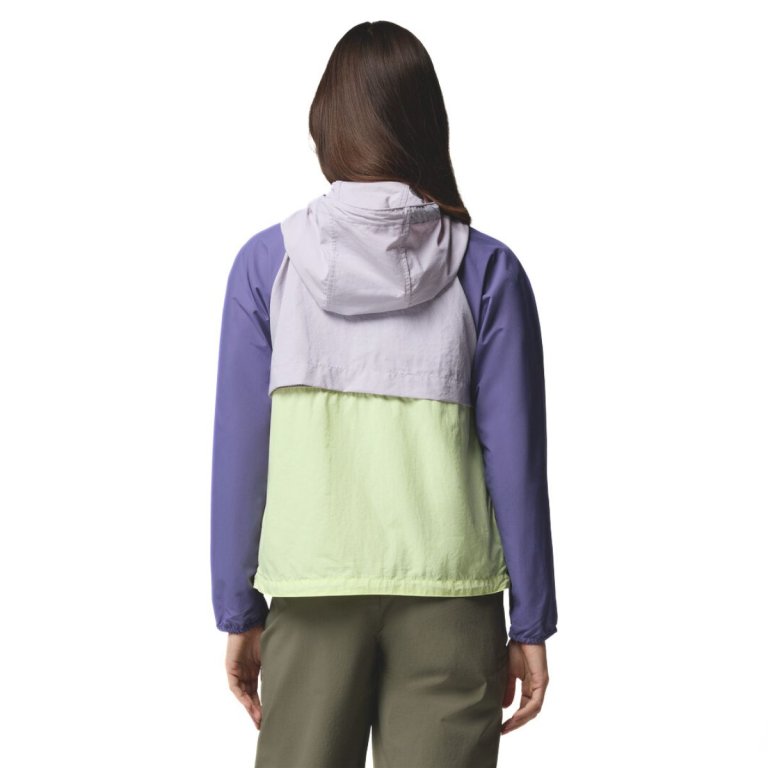Вітрівка Columbia Spire Valley™ Windbreaker W - фіолетово/жовта