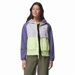 Вітрівка Columbia Spire Valley™ Windbreaker W - фіолетово/жовта