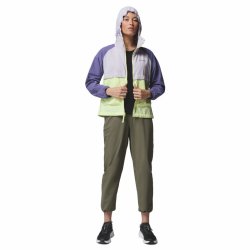 Вітрівка Columbia Spire Valley™ Windbreaker W - фіолетово/жовта