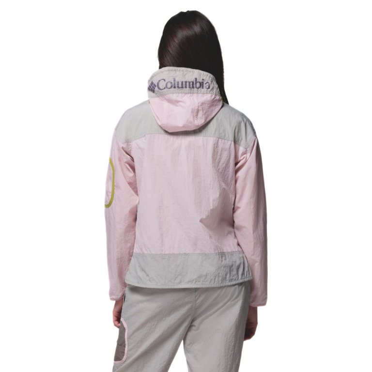 Вітрівка Columbia Challenger™ II Windbreaker W - рожево/сіра