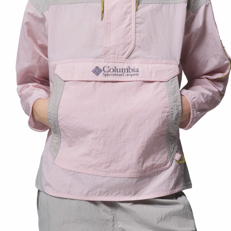 Вітрівка Columbia Challenger™ II Windbreaker W - рожево/сіра