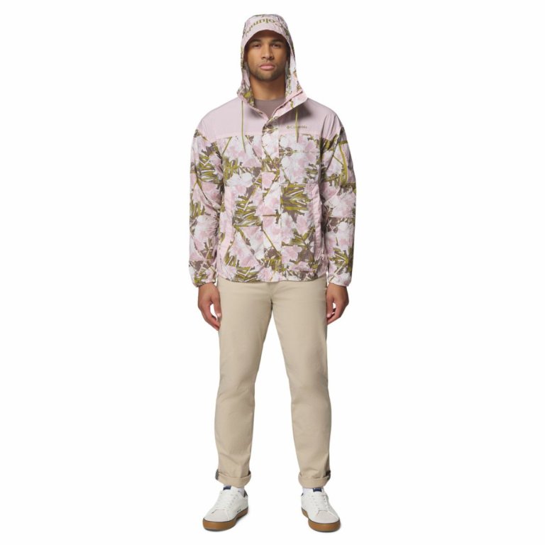 Вітрівка Columbia Challenger™ II Novelty Windbreaker M - коричнево/зелена