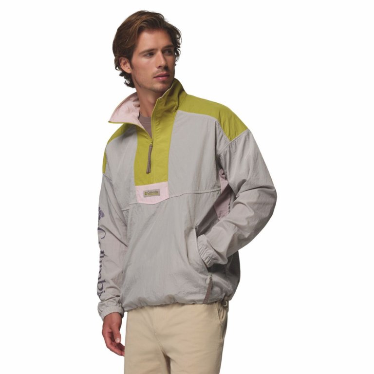 Вітрівка Columbia Riptide™ II Retro Anorak M - сіро/зелена