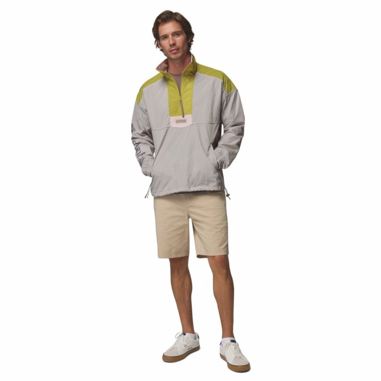 Вітрівка Columbia Riptide™ II Retro Anorak M - сіро/зелена