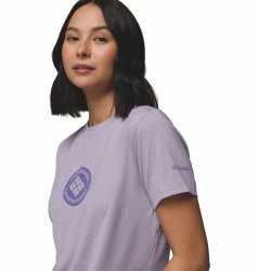 Футболка Columbia Parsons Point™ SS Graphic Tee W - фіолетова