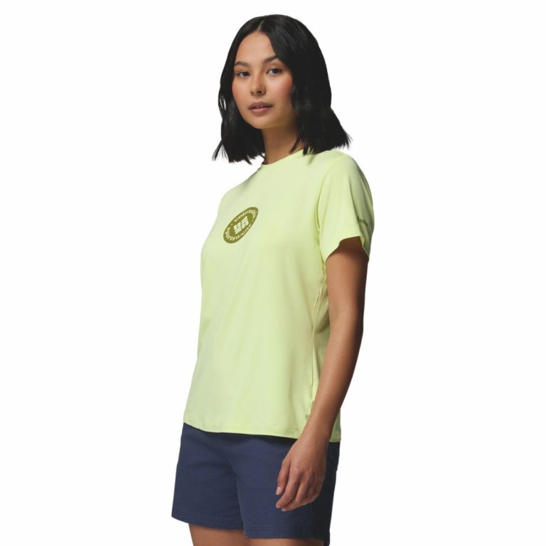 Футболка Columbia Parsons Point™ SS Graphic Tee W - жовта